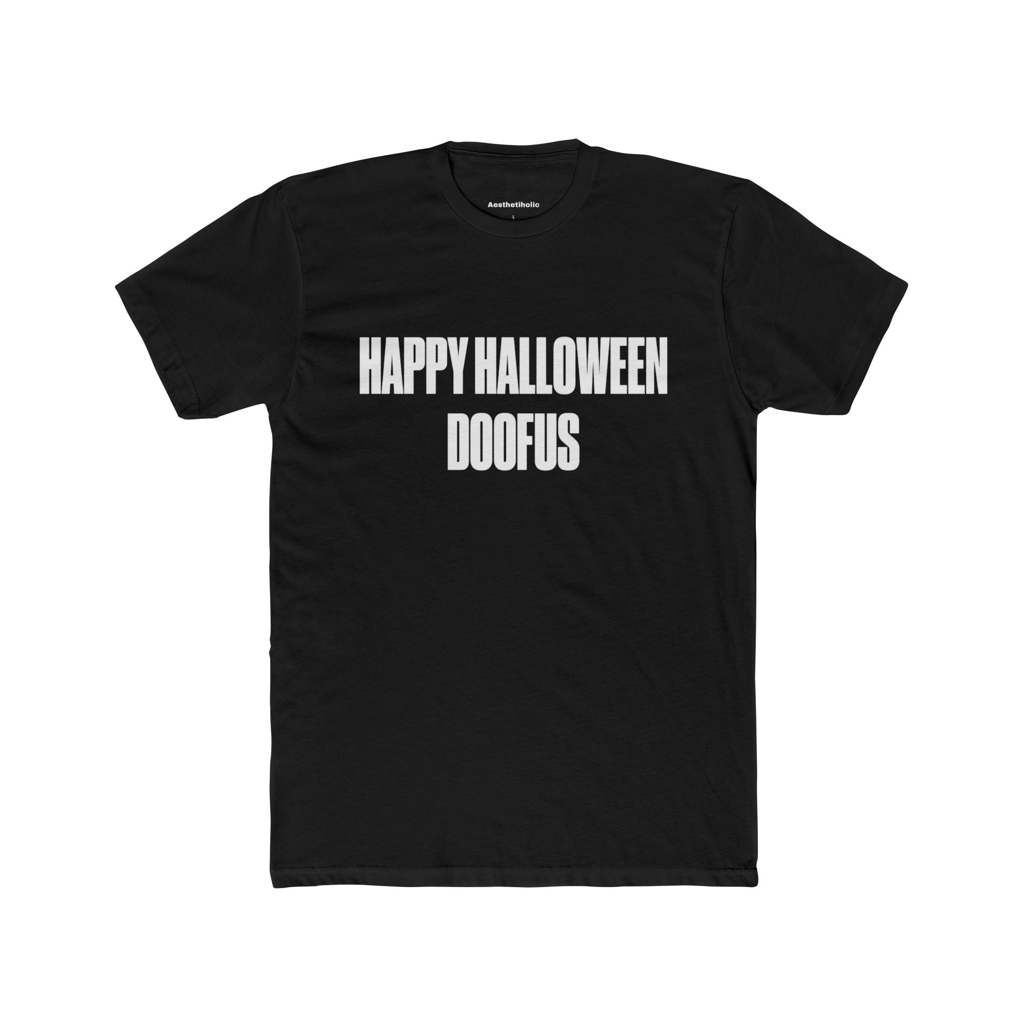 Happy Halloween Doofus Unisex Crew Tee
