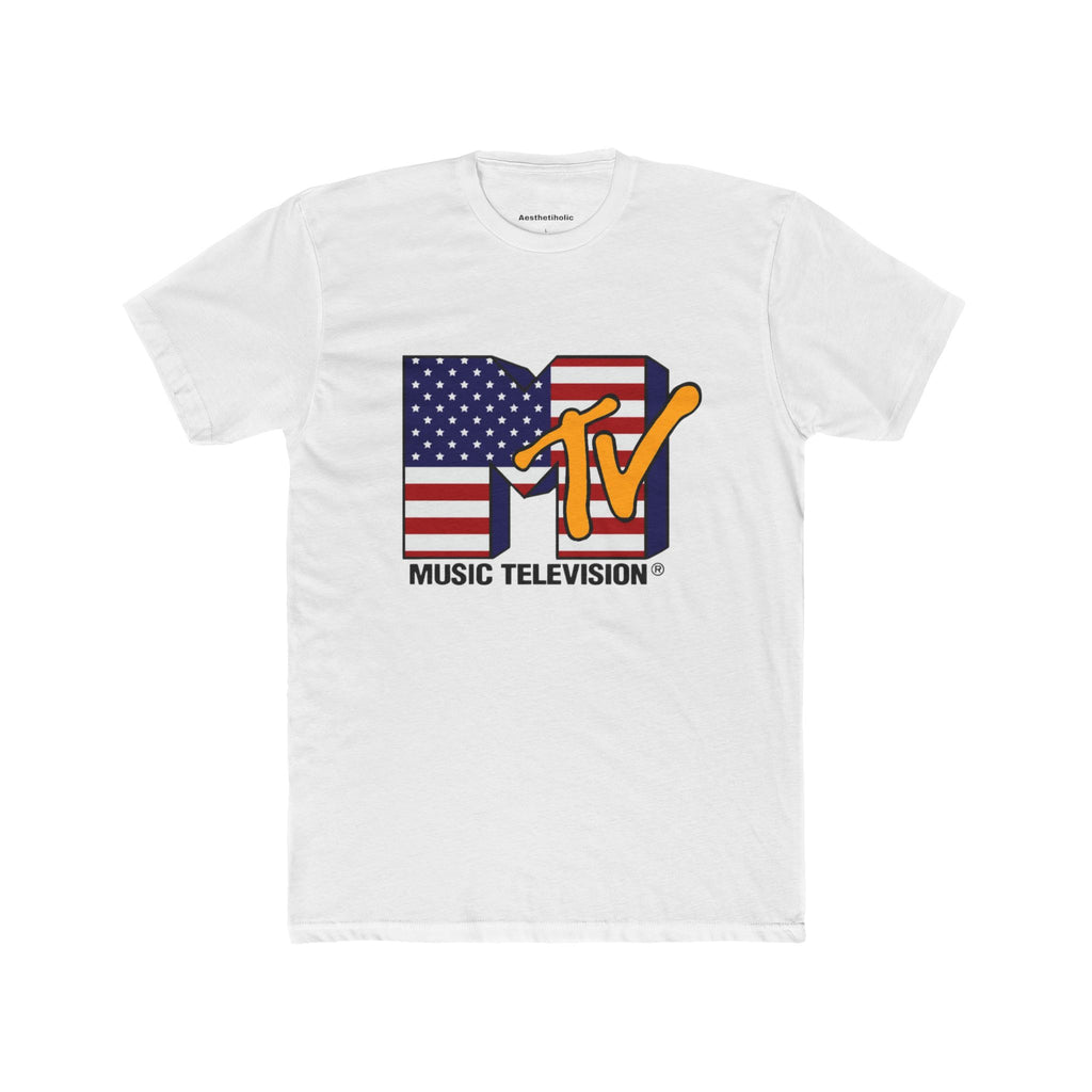 American MTV Unisex Crew Tee